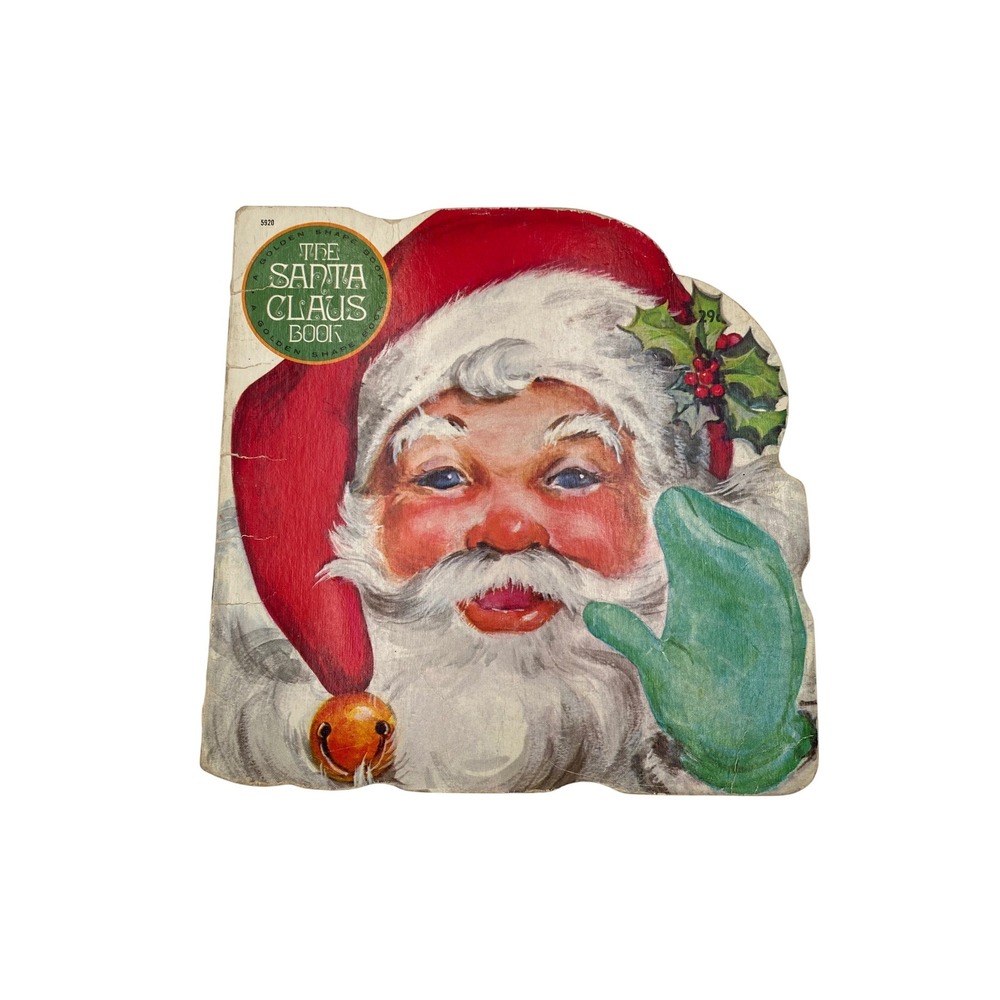 Vintage‎ 1973 The Santa Claus Book Golden Press Eileen Daly Christmas Kids